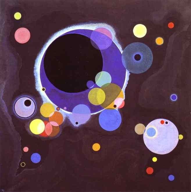 Wassily Kandinsky Several Circles